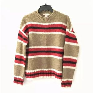 Urban Outfitters Striped Boyfriend Sweater Boho.